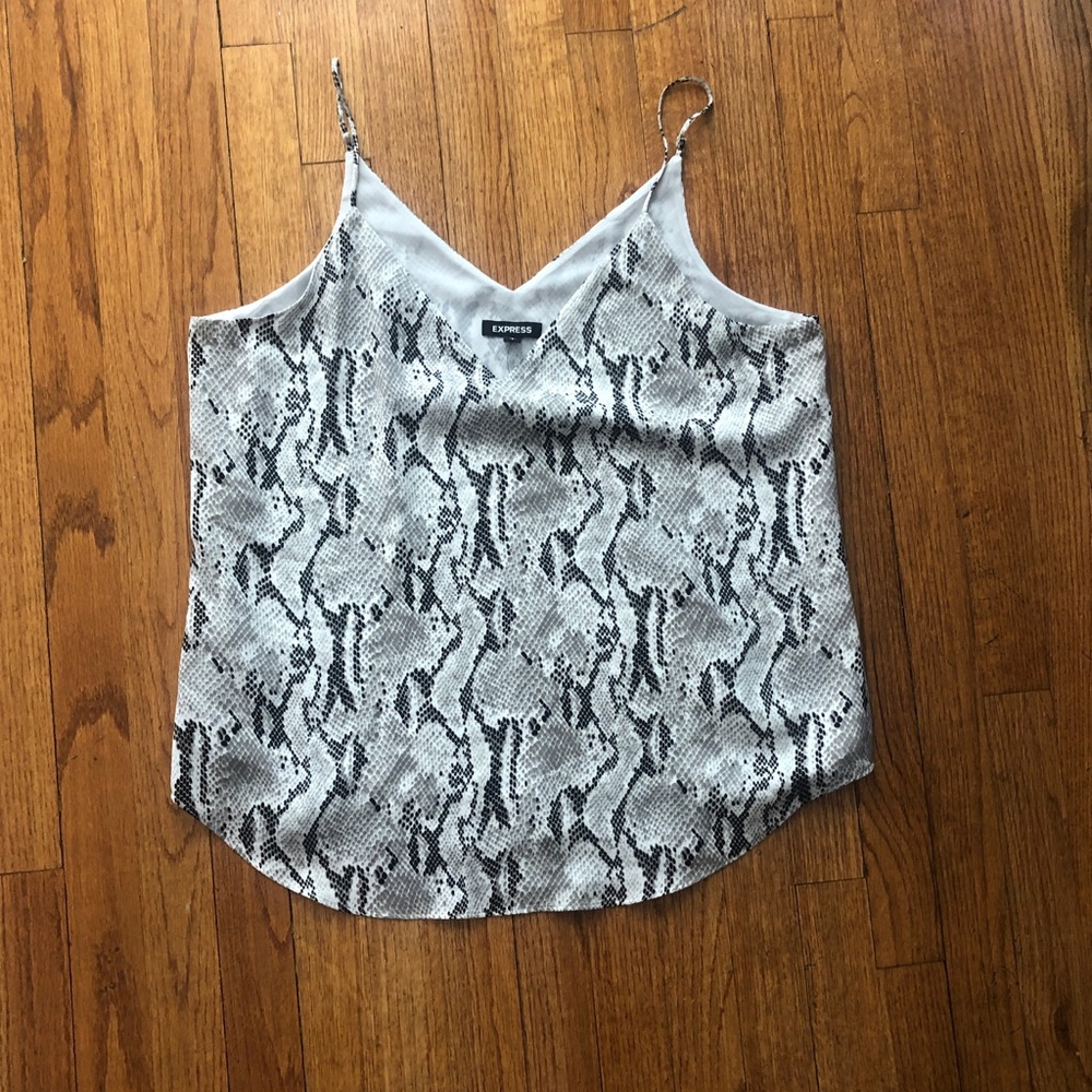 Trendy Express Snake Print Top